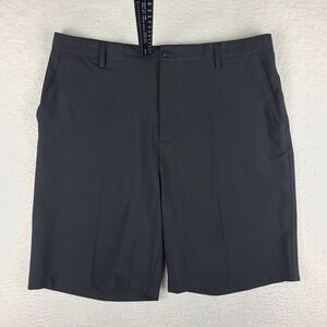 Foot Joy Shorts Mens 40 Black 10" Inseam Casual Performance Golf Chino *‎
